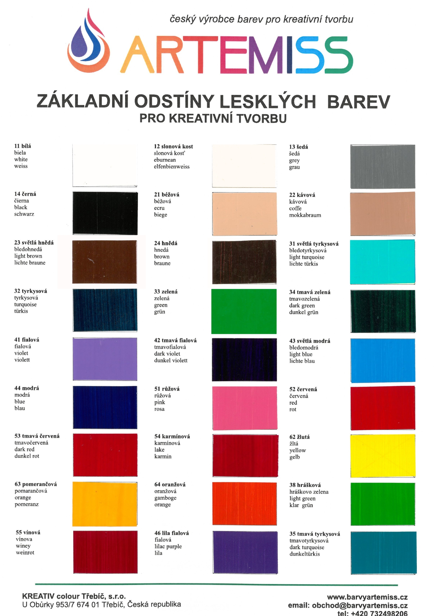 vzorník uni